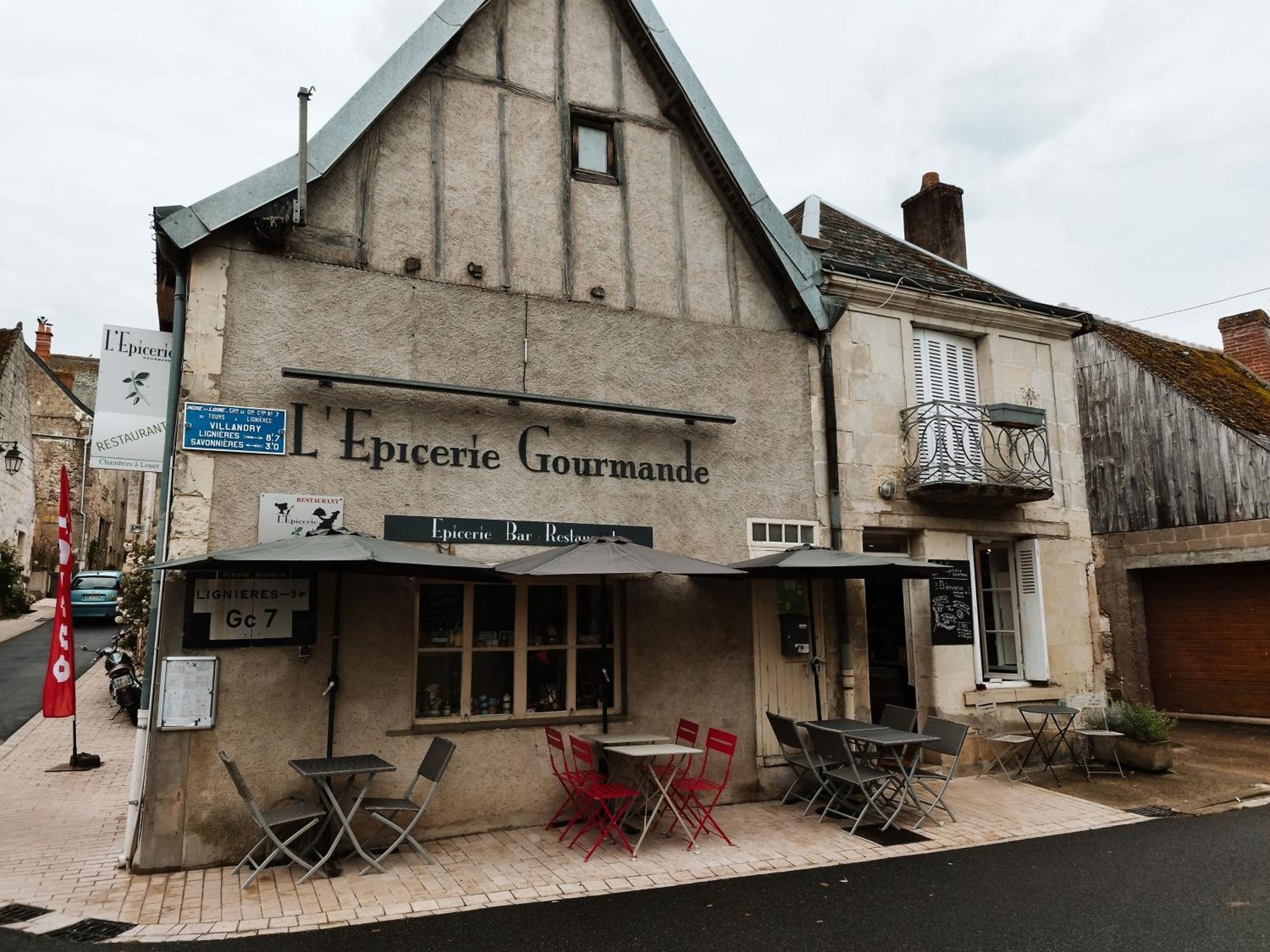Epicerie Gourmande Bed & Breakfast Villandry Bagian luar foto